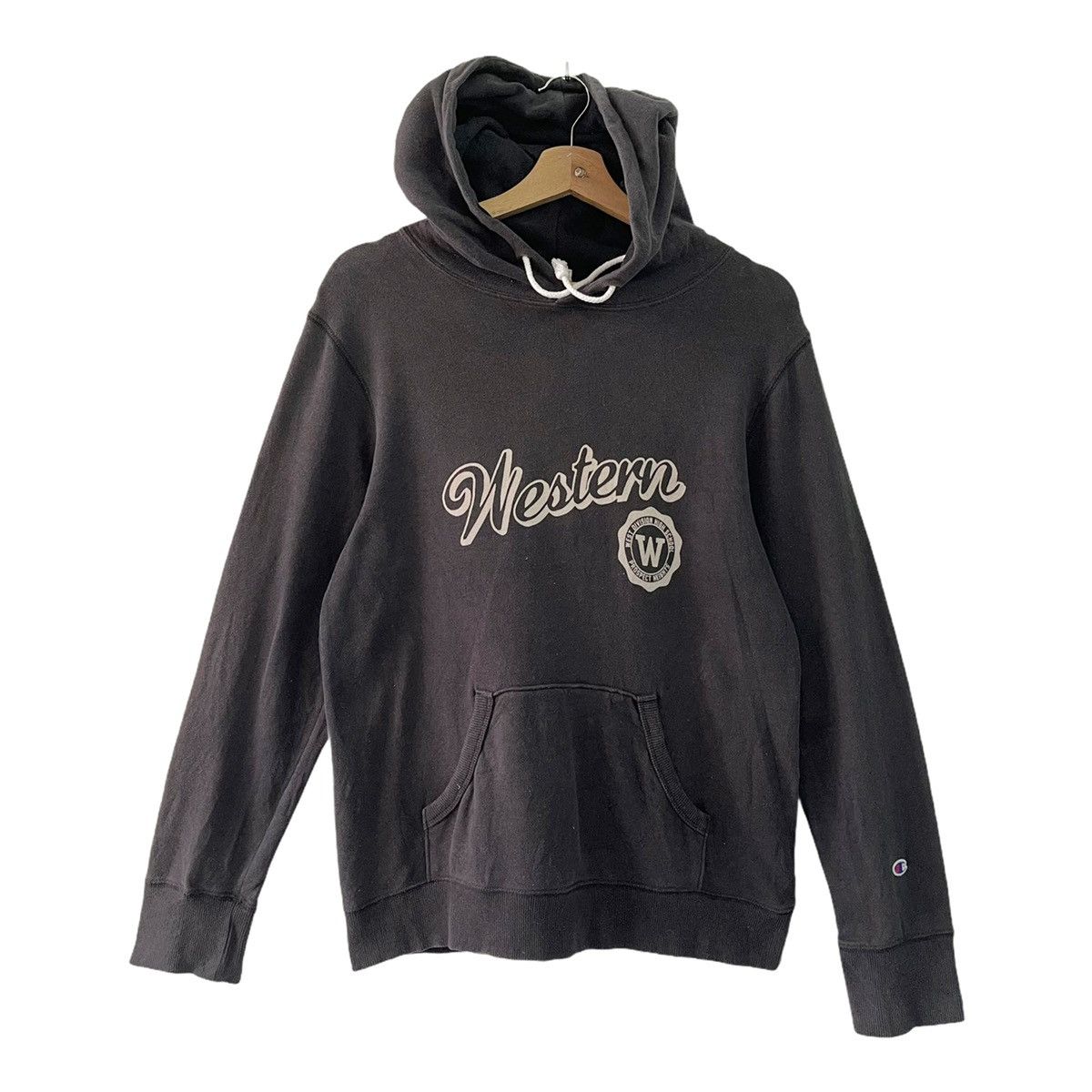 Champion Vintage Wastern West Division High Scholl Hoodies Size M Size US M / EU 48-50 / 2 - 1 Thumbnail