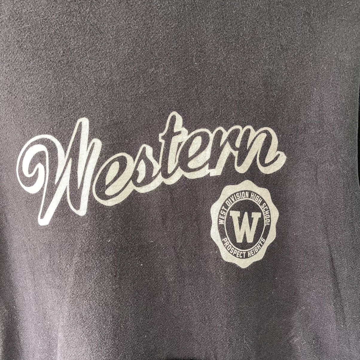 Champion Vintage Wastern West Division High Scholl Hoodies Size M Size US M / EU 48-50 / 2 - 5 Thumbnail