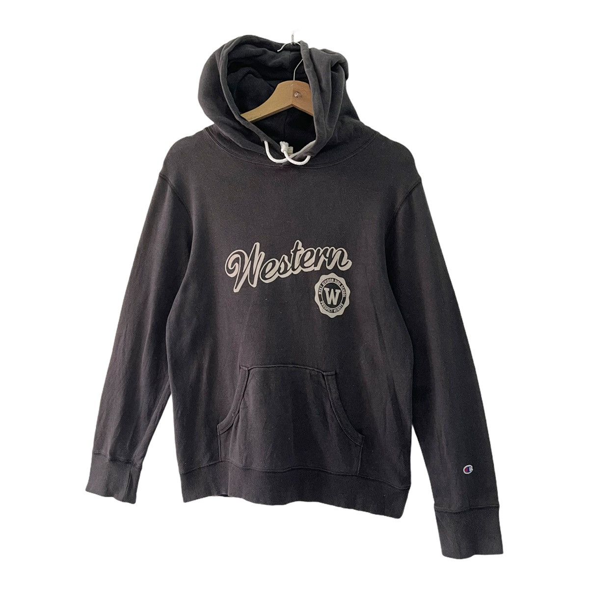 Champion Vintage Wastern West Division High Scholl Hoodies Size M Size US M / EU 48-50 / 2 - 3 Thumbnail