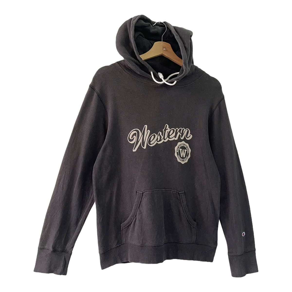 Champion Vintage Wastern West Division High Scholl Hoodies Size M Size US M / EU 48-50 / 2 - 2 Thumbnail
