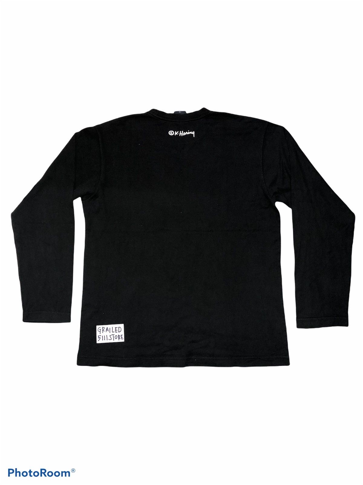 Keith Haring × Vintage VTGE KEITH HARING Long Sleeve Tshirt Size US M / EU 48-50 / 2 - 2 Thumbnail