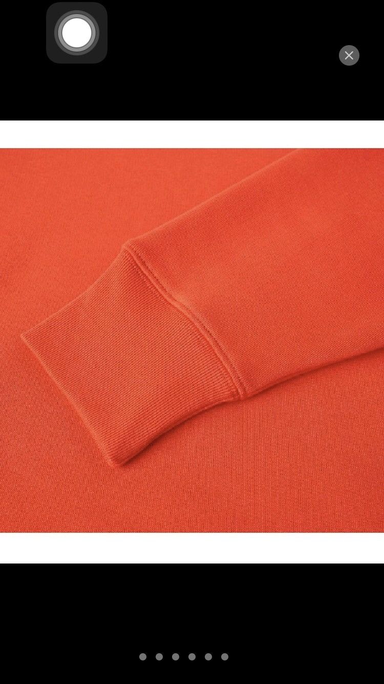Acne Studios ACNE STUDIOS crewneck sweatshirt face patch logo tomato red Size US XL / EU 56 / 4 - 7 Thumbnail