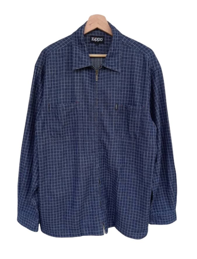 Zippo Flannel Zipper Long Sleeve