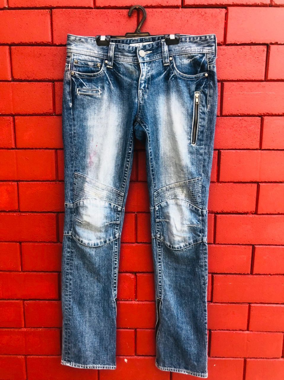 Japanese Brand Vintage V.R.S.H Japanese Designer Fashion Style Denim Size US 30 / EU 46 - 1 Thumbnail