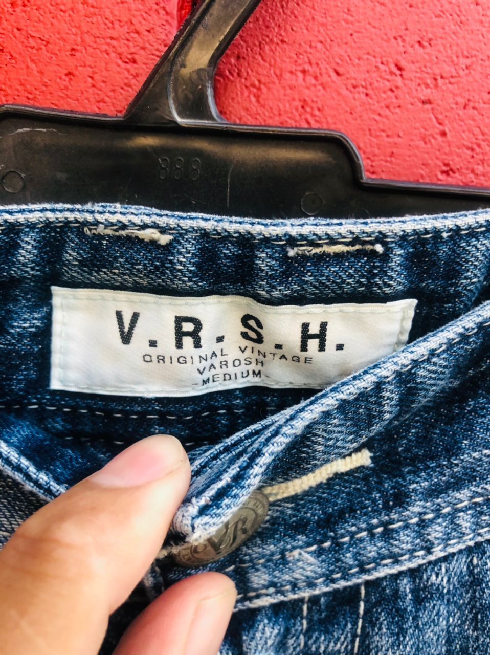 Japanese Brand Vintage V.R.S.H Japanese Designer Fashion Style Denim Size US 30 / EU 46 - 10 Thumbnail