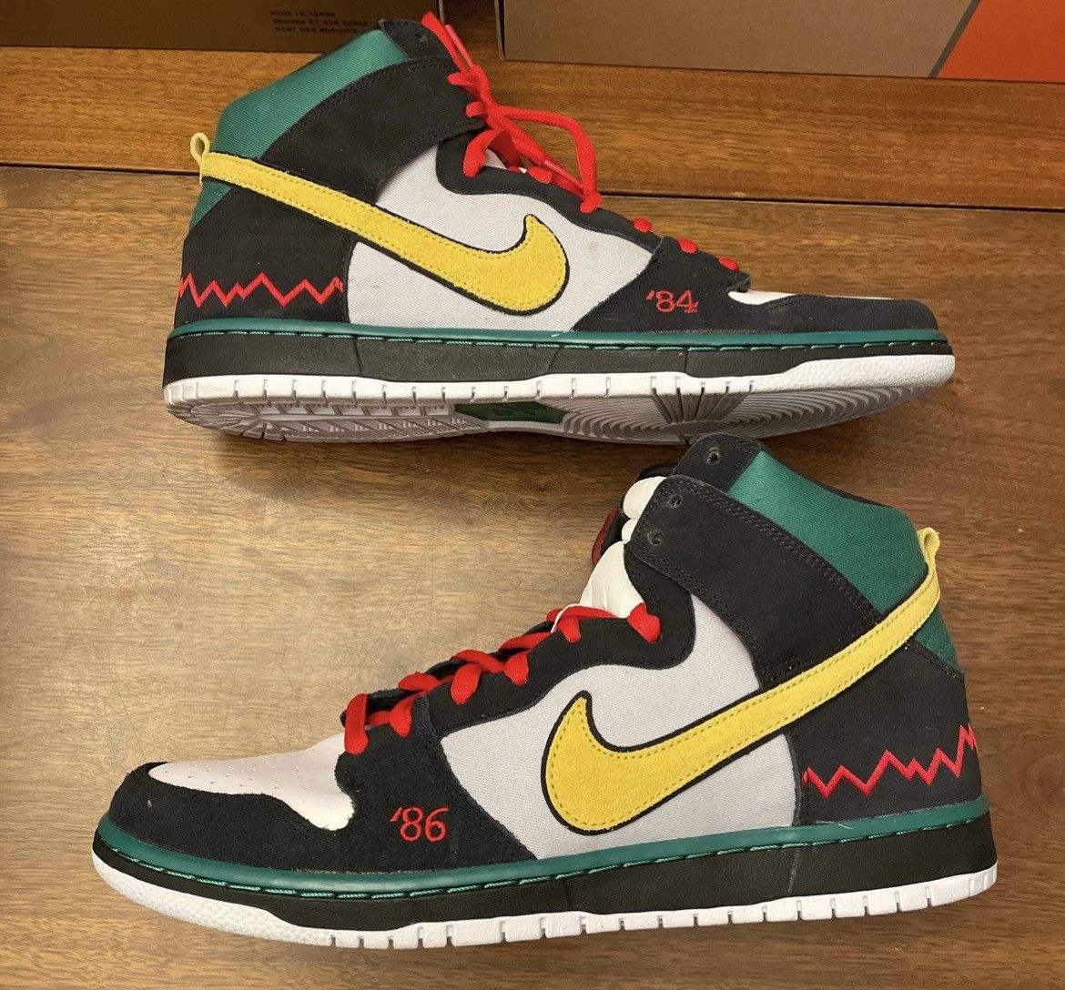 nike dunk sb high mcrad