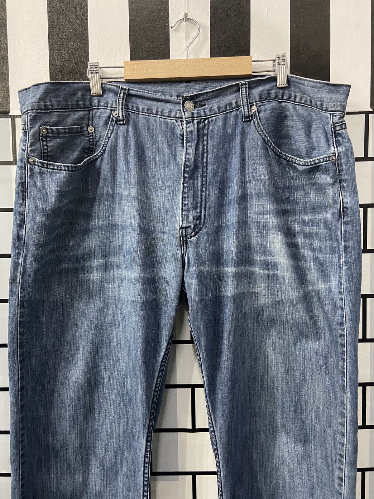 Vintage Levi's 559 Light Wash Denim Tears