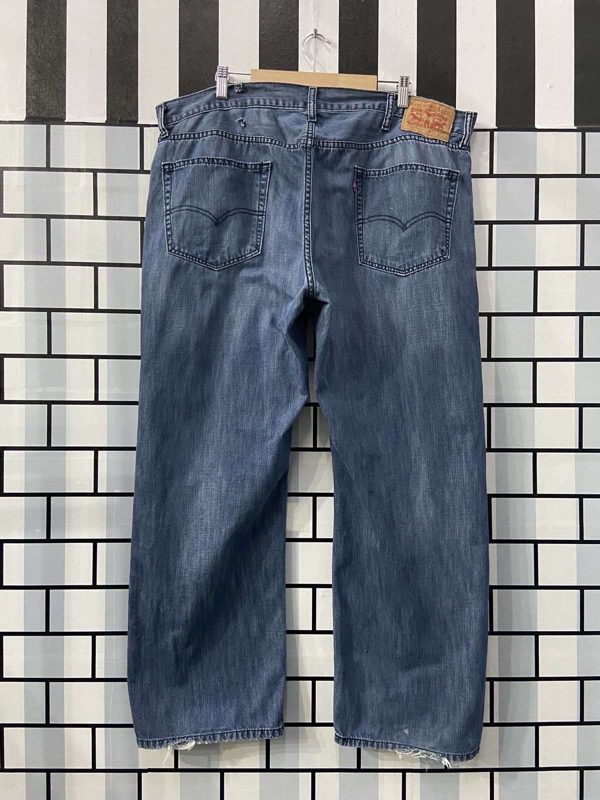 Vintage Levi's 559 Light Wash Denim Tears