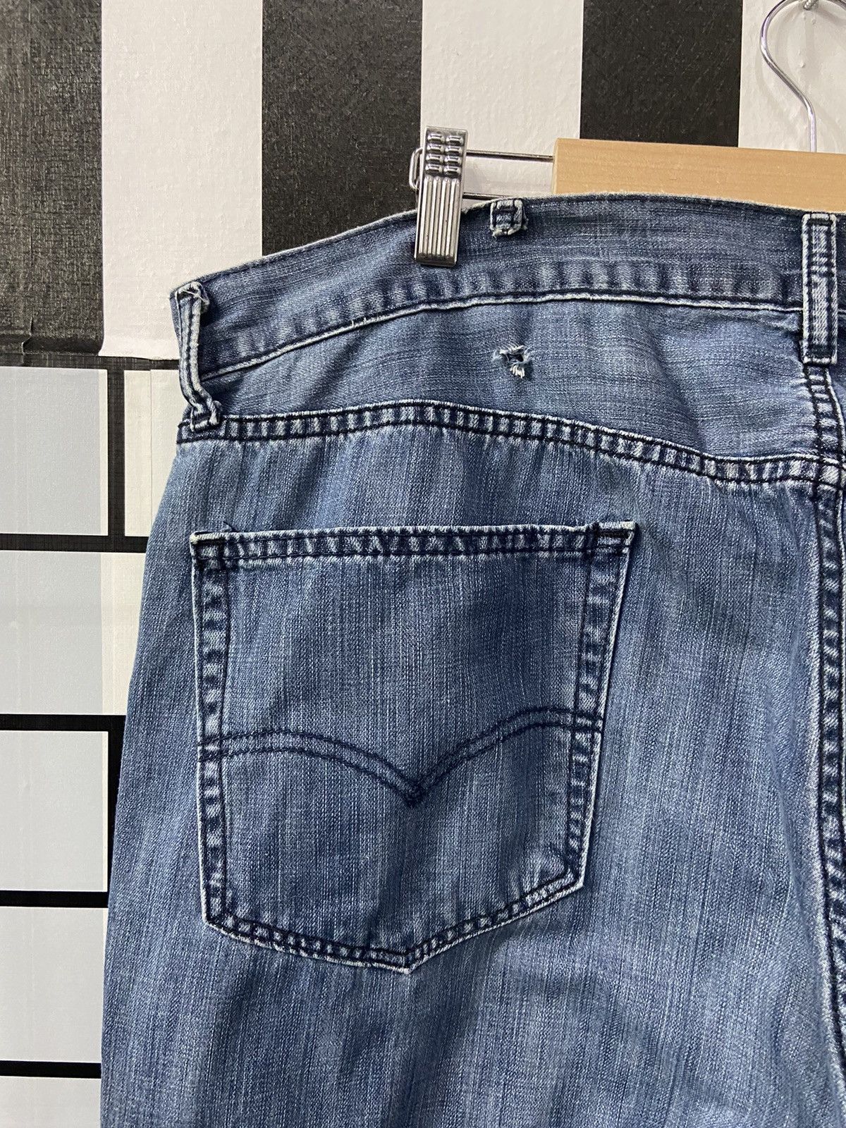 Vintage Levi's 559 Light Wash Denim Tears