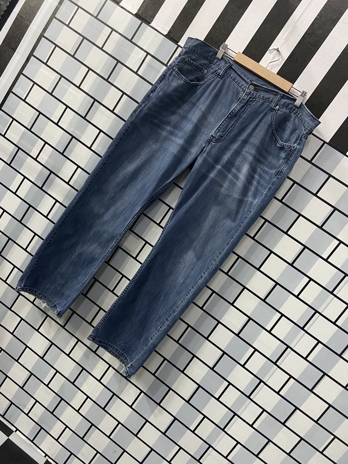 Vintage Levi's 559 Light Wash Denim Tears