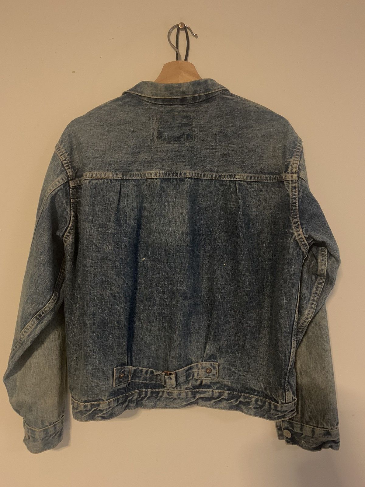 Orslow 2 years wash paint denim jacket Orslow type 1 | Grailed
