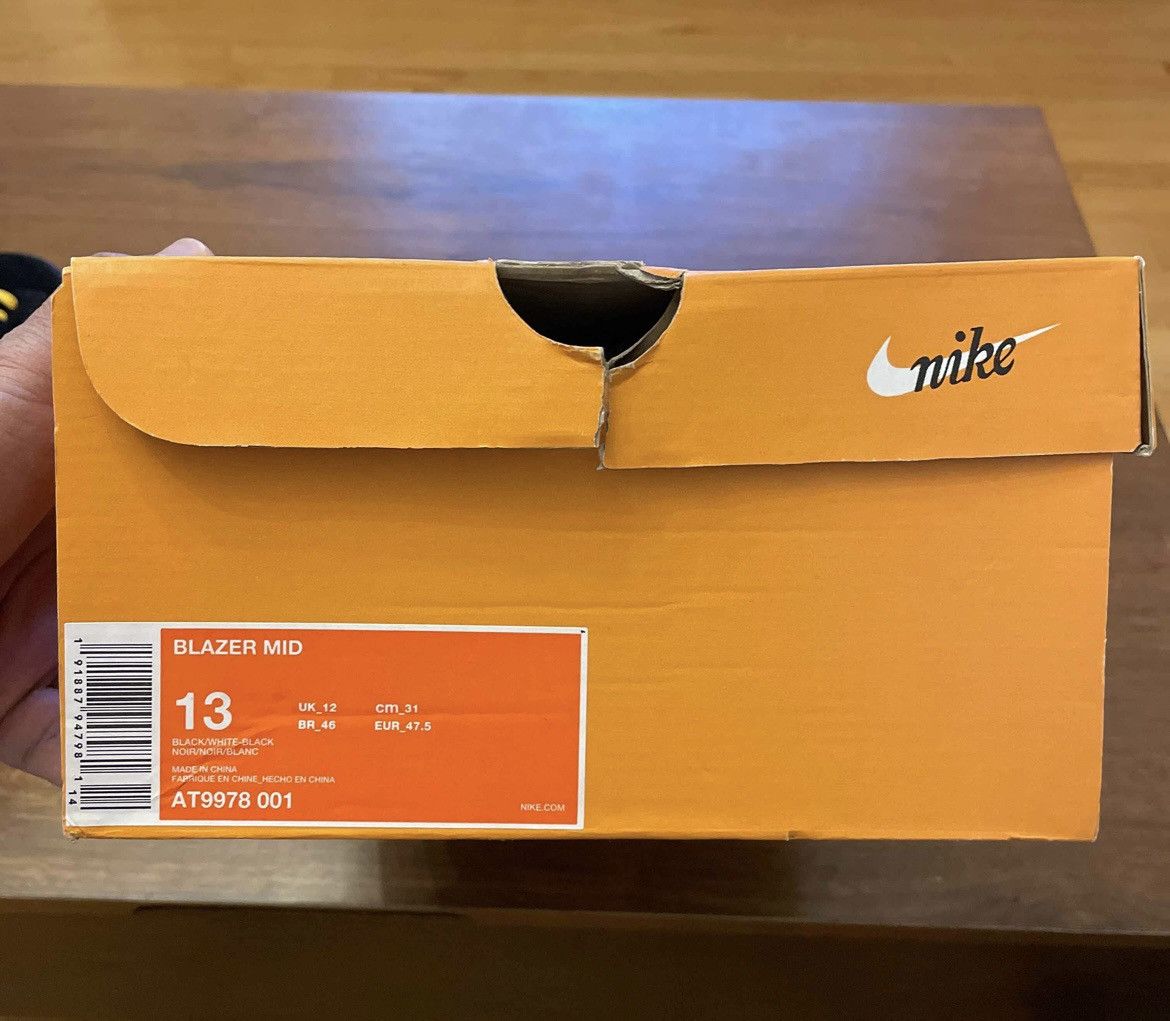 Nike Blazer Mid NY vs LA 2018 SHECK WES HARLEM Size US 13 / EU 46 - 7 Thumbnail