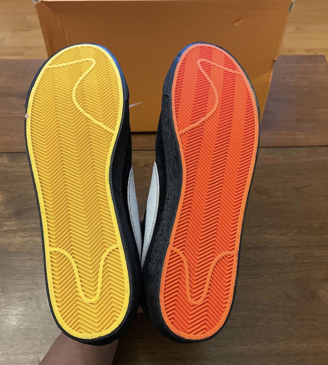 Nike Blazer Mid NY vs LA 2018 SHECK WES HARLEM Size US 13 / EU 46 - 5 Thumbnail