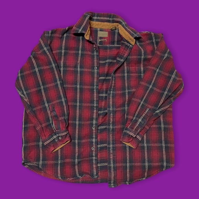 St. Johns Bay St. Johns Bay heavyweight long sleeve flannel shirt | Grailed