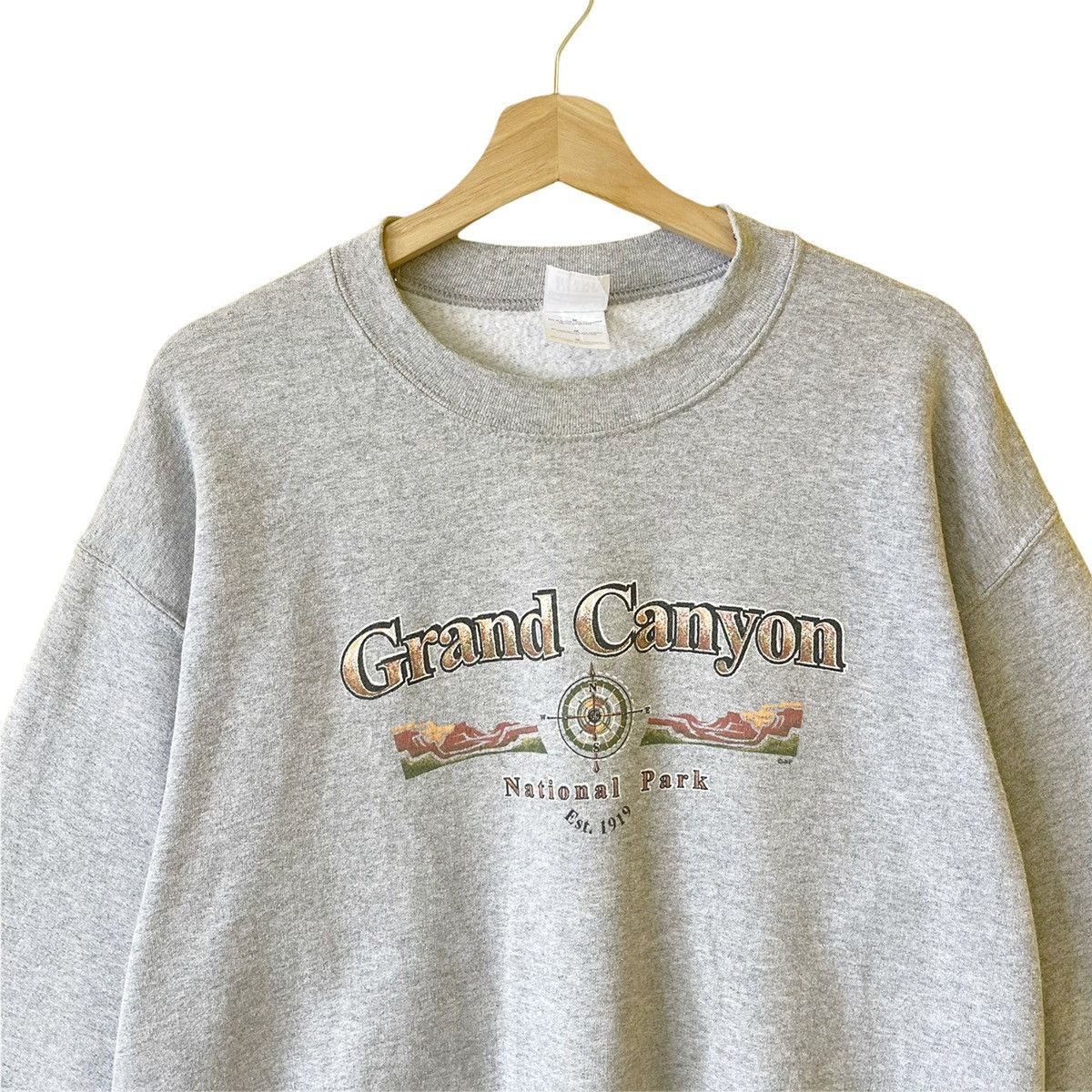 Vintage Vintage Grand Canyon Big Logo Crewneck Sweatshirt Size M Size US M / EU 48-50 / 2 - 4 Thumbnail