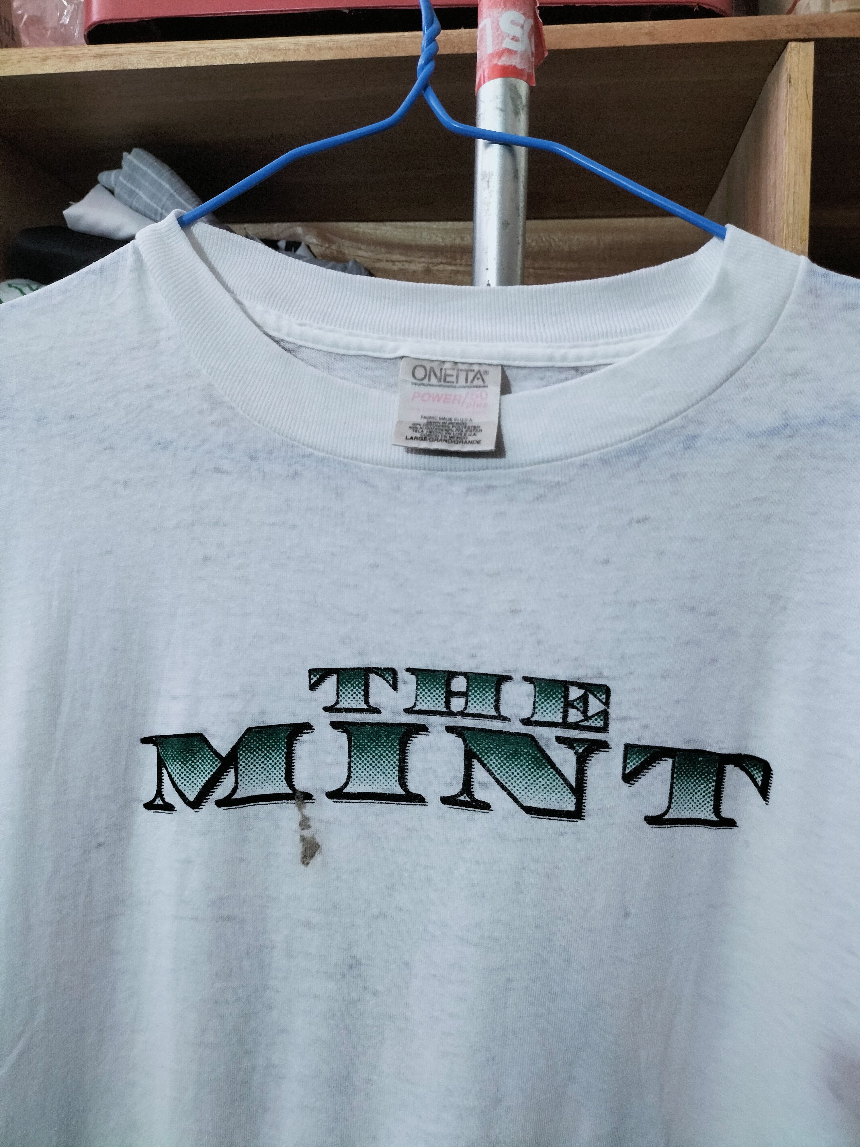 Vintage Vintage 90s The Mint Illuminati Paperthin Pyramid Size US L / EU 52-54 / 3 - 3 Thumbnail