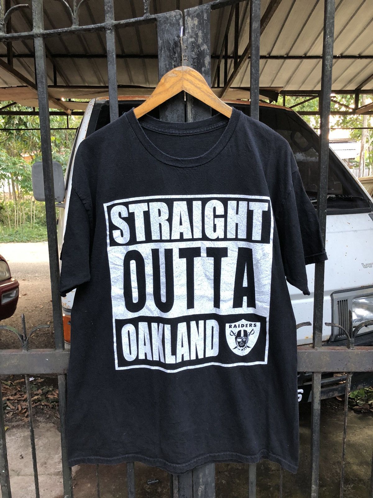 NFL × Vintage Oakland Raiders TShirt Size US L / EU 52-54 / 3 - 2 Thumbnail