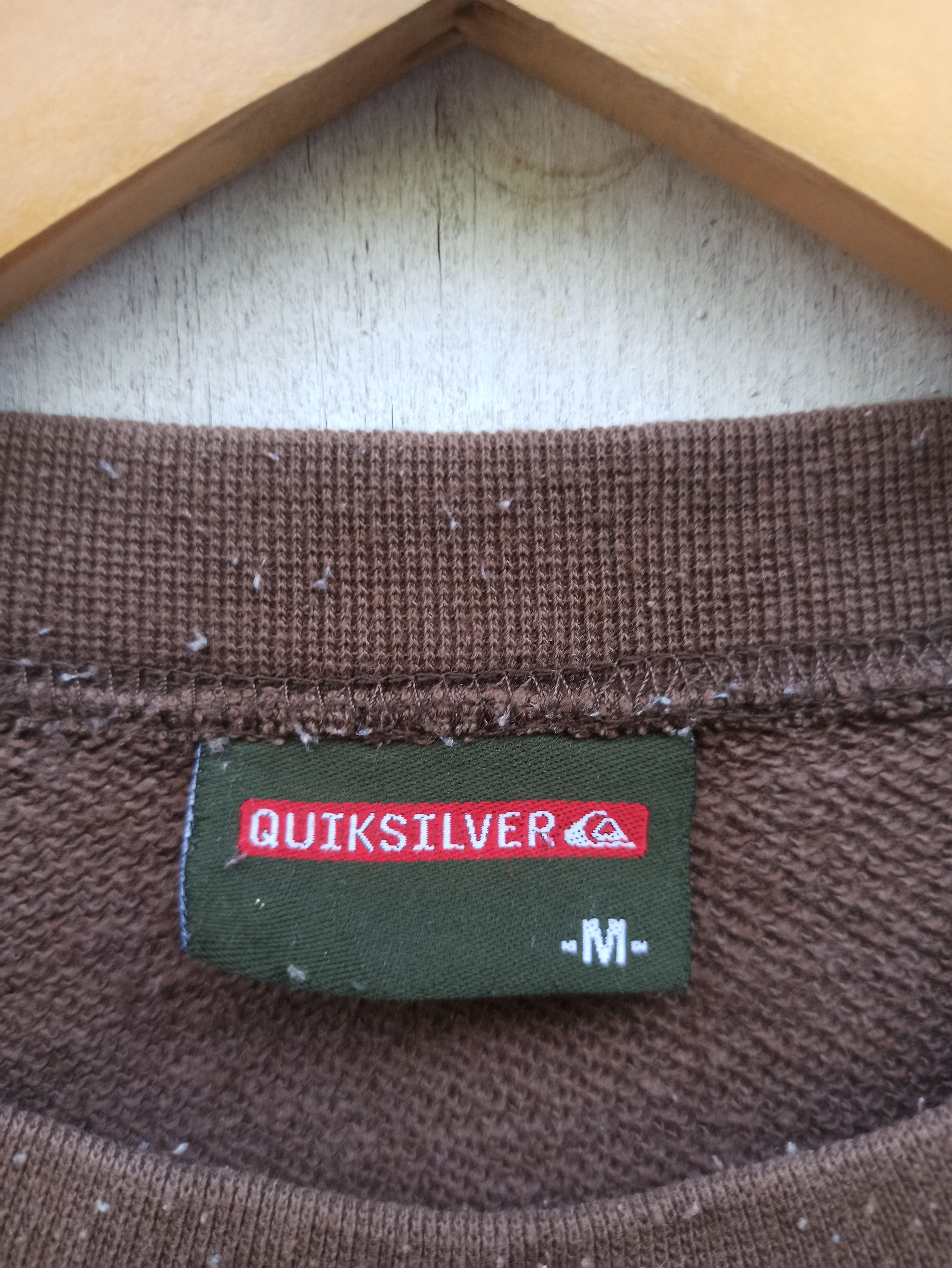 Quiksilver × Vintage Vintage Quiksilver Sweatshirt Size US M / EU 48-50 / 2 - 4 Thumbnail