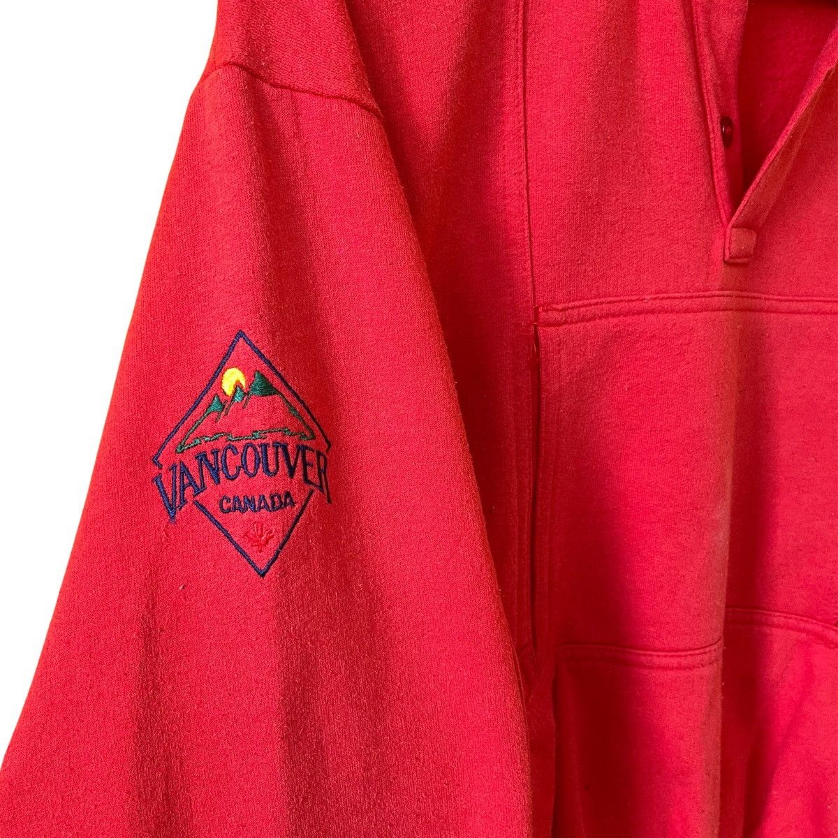 Vintage 90’s Vancouver Canada Button Up Sweatshirt Size M Size US M / EU 48-50 / 2 - 8 Thumbnail