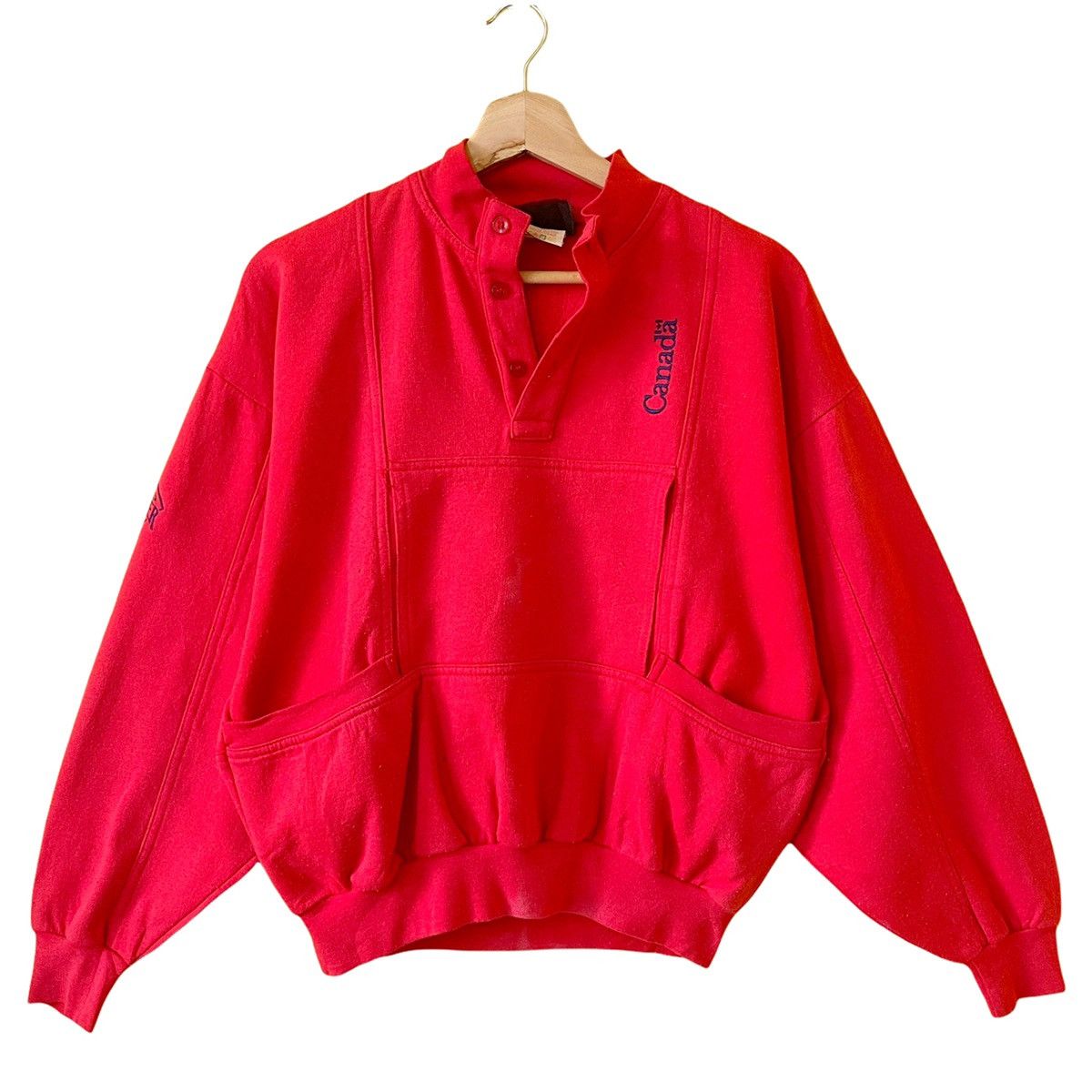 Vintage 90’s Vancouver Canada Button Up Sweatshirt Size M Size US M / EU 48-50 / 2 - 1 Thumbnail