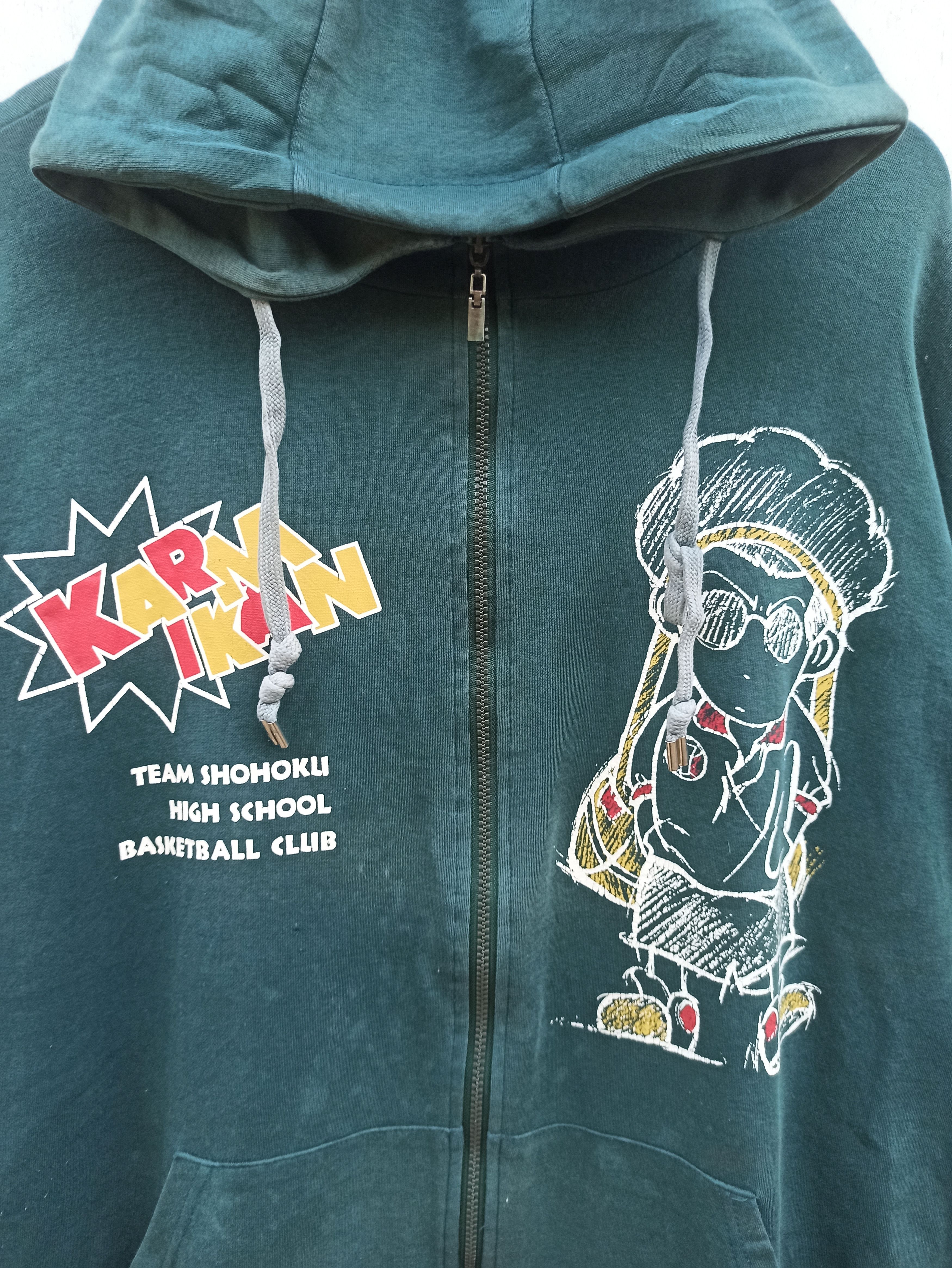 Anime × Vintage Vintage Team Shohoku High School Zipper Hoodie Size US XXL / EU 58 / 5 - 3 Thumbnail
