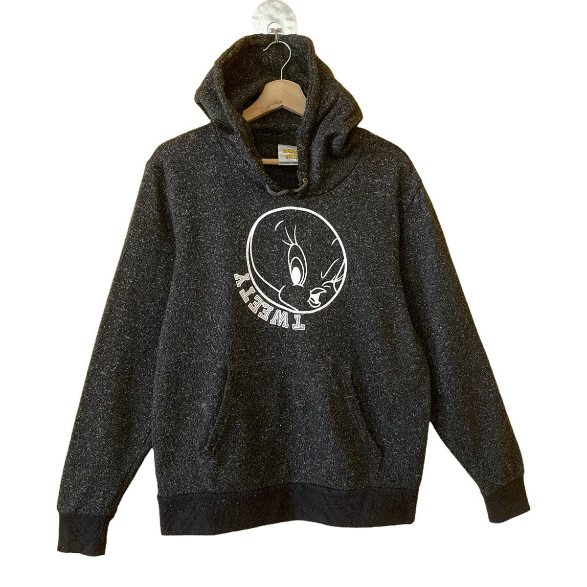Cartoon Network Vintage Tweety Big Logo Pullover Hoodie Size L Size US M / EU 48-50 / 2 - 2 Thumbnail