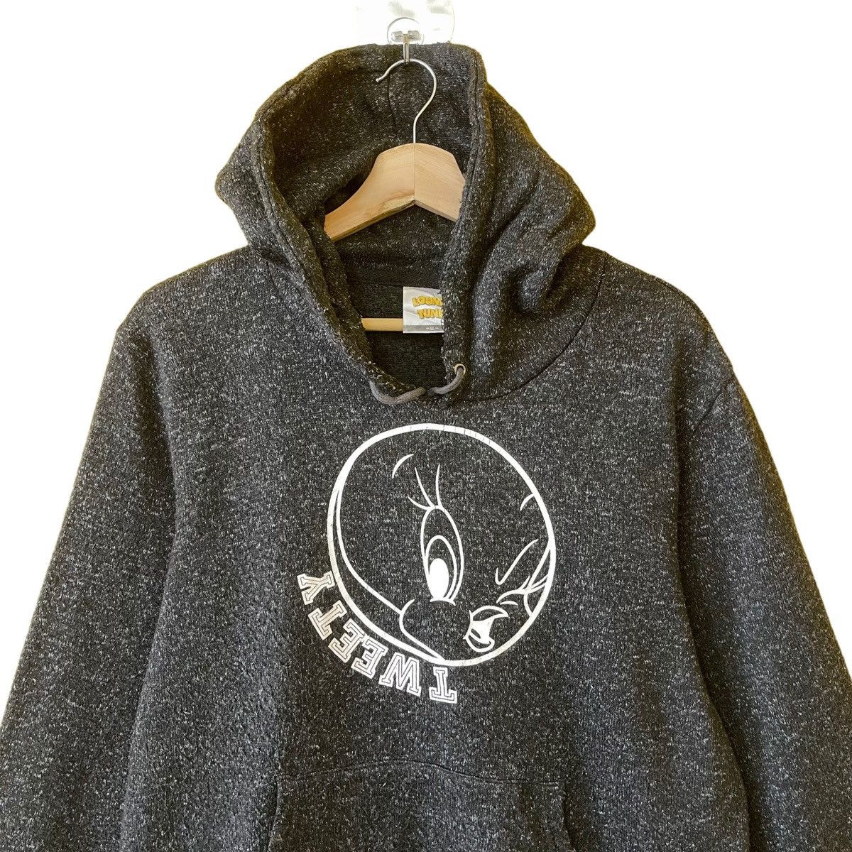 Cartoon Network Vintage Tweety Big Logo Pullover Hoodie Size L Size US M / EU 48-50 / 2 - 4 Thumbnail