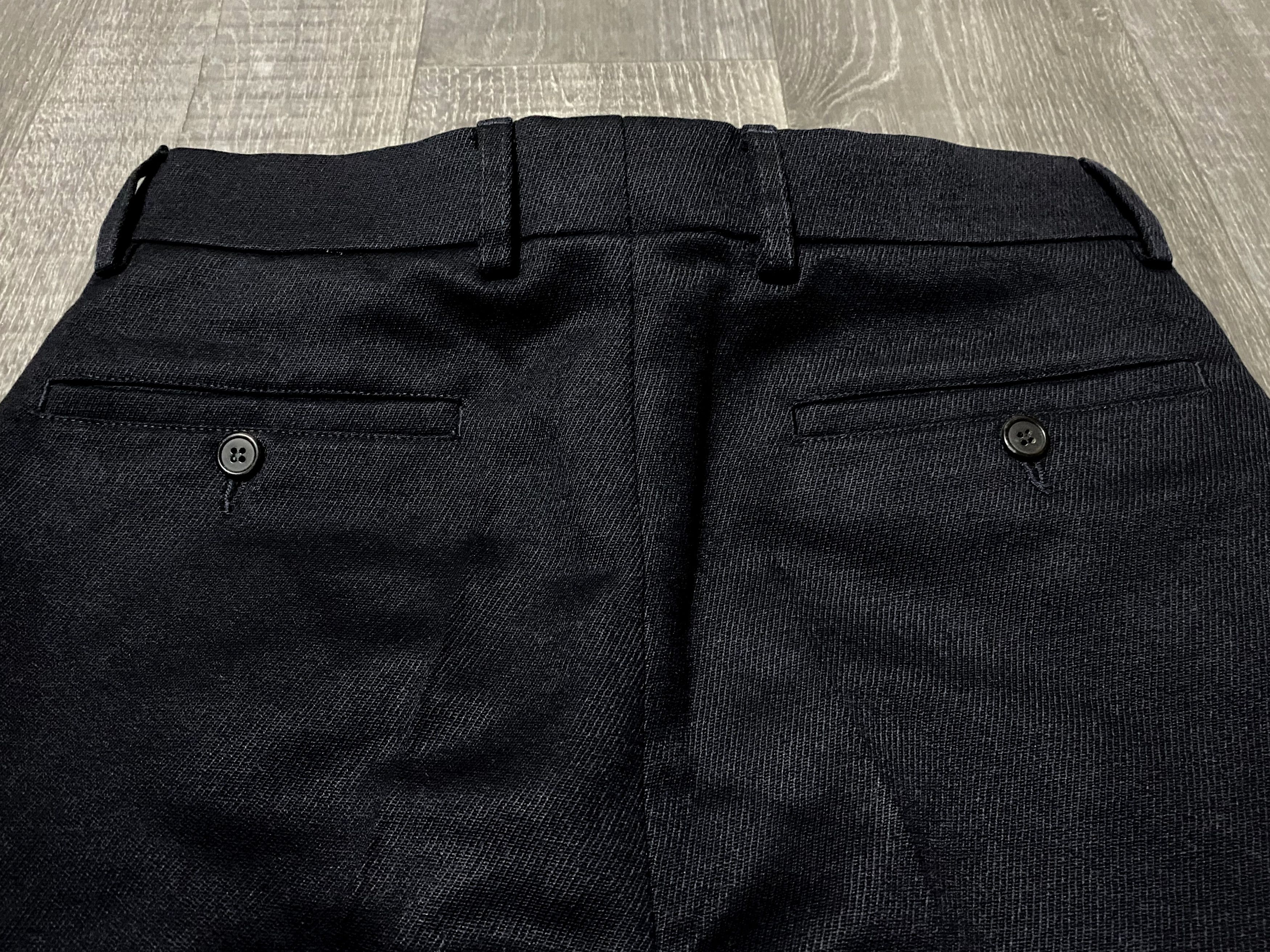 AMI AMI Paris Alexandre Mattiussi Navy Wool Pants Trousers Size US 28 / EU 44 - 7 Thumbnail