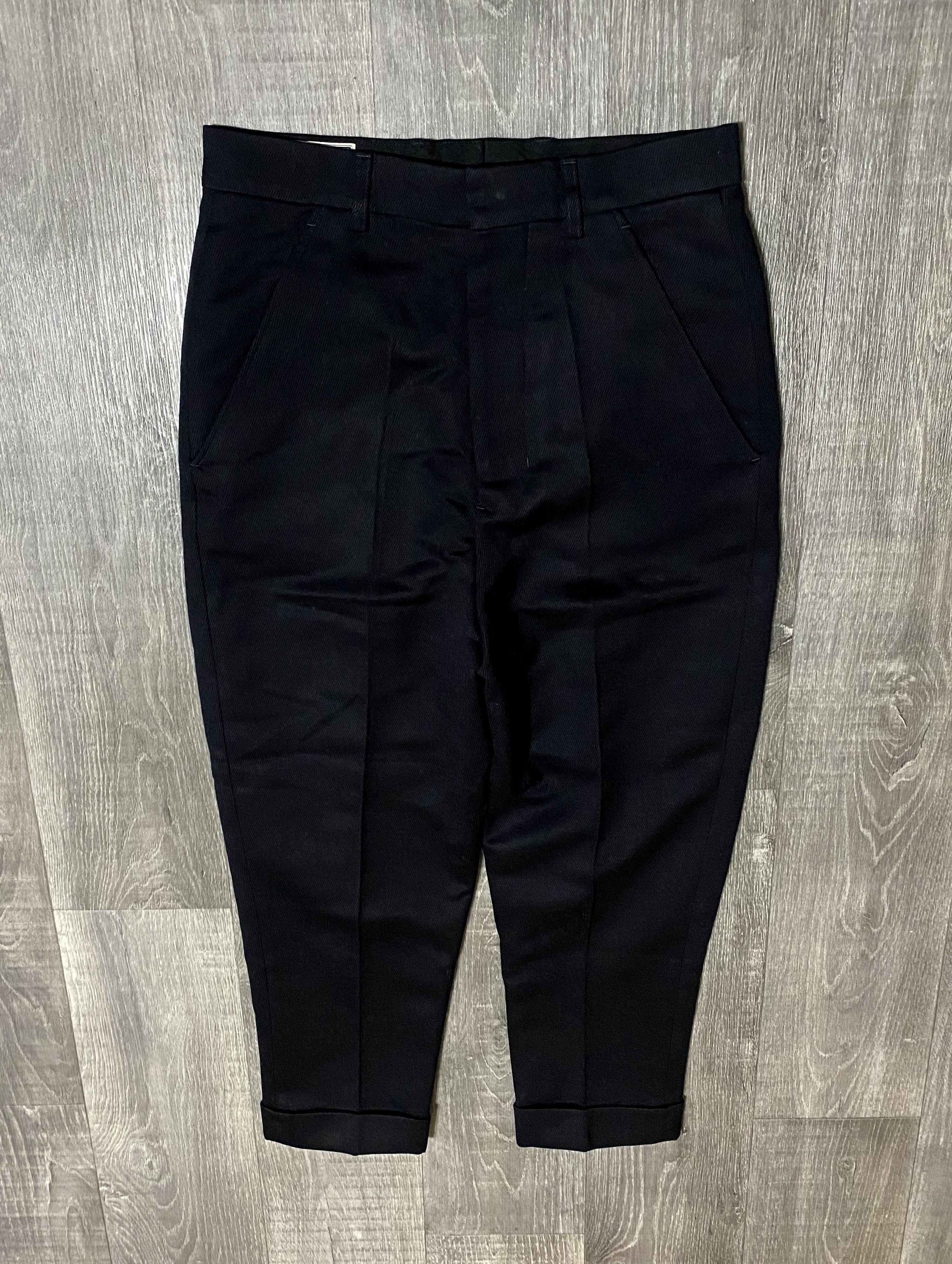 AMI AMI Paris Alexandre Mattiussi Navy Wool Pants Trousers Size US 28 / EU 44 - 3 Thumbnail
