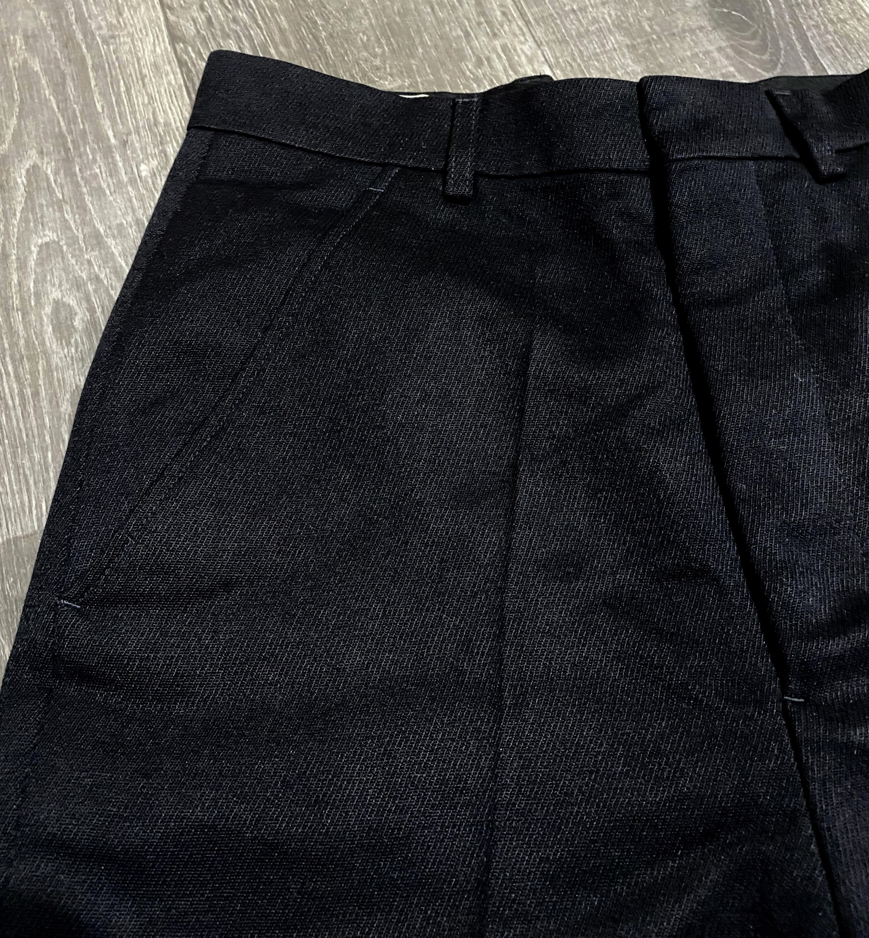 AMI AMI Paris Alexandre Mattiussi Navy Wool Pants Trousers Size US 28 / EU 44 - 5 Thumbnail