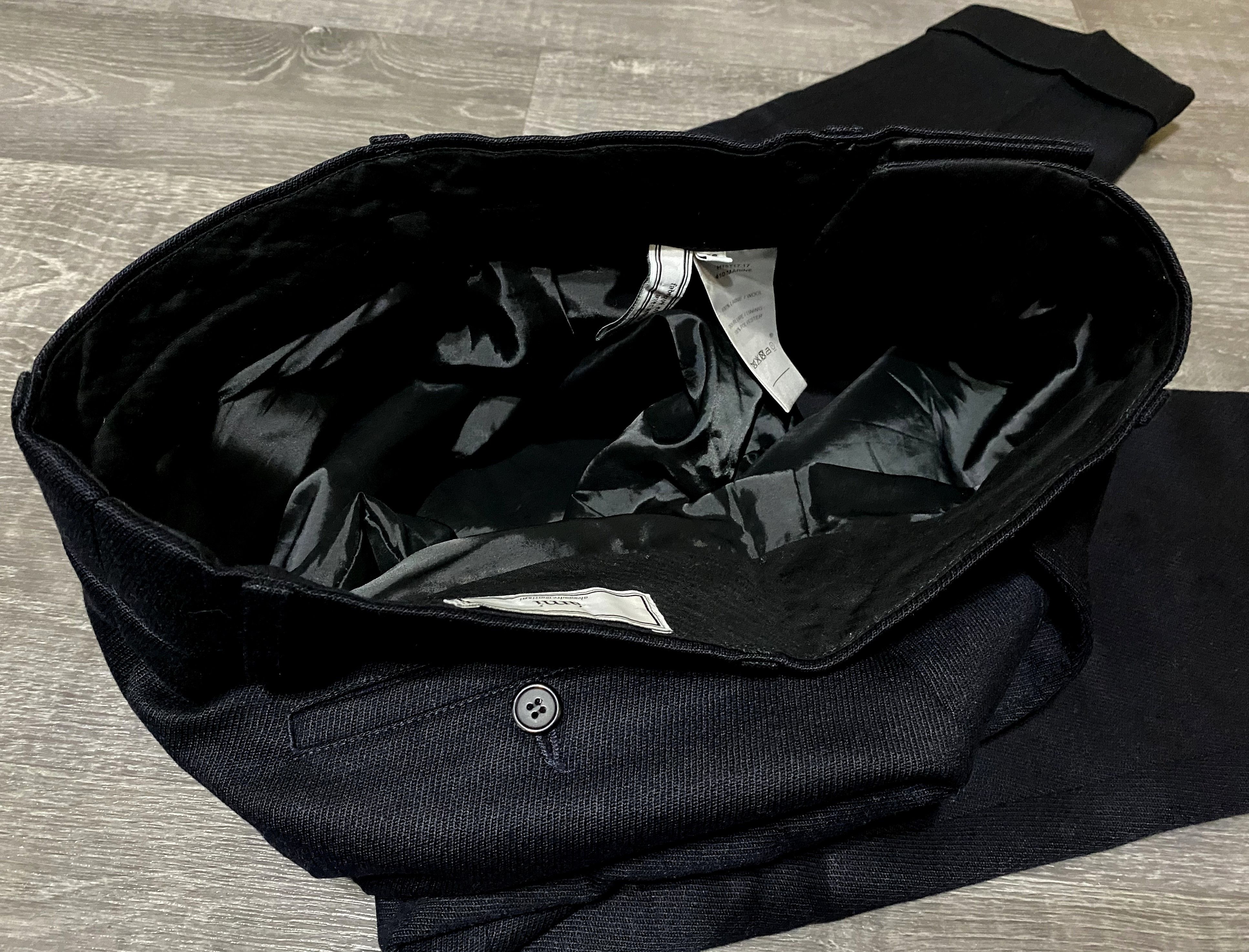 AMI AMI Paris Alexandre Mattiussi Navy Wool Pants Trousers Size US 28 / EU 44 - 4 Thumbnail
