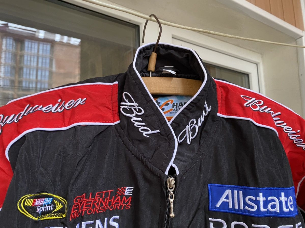 Budweiser Vintage Bud King Of Beers Racing Jacket Size US M / EU 48-50 / 2 - 5 Thumbnail