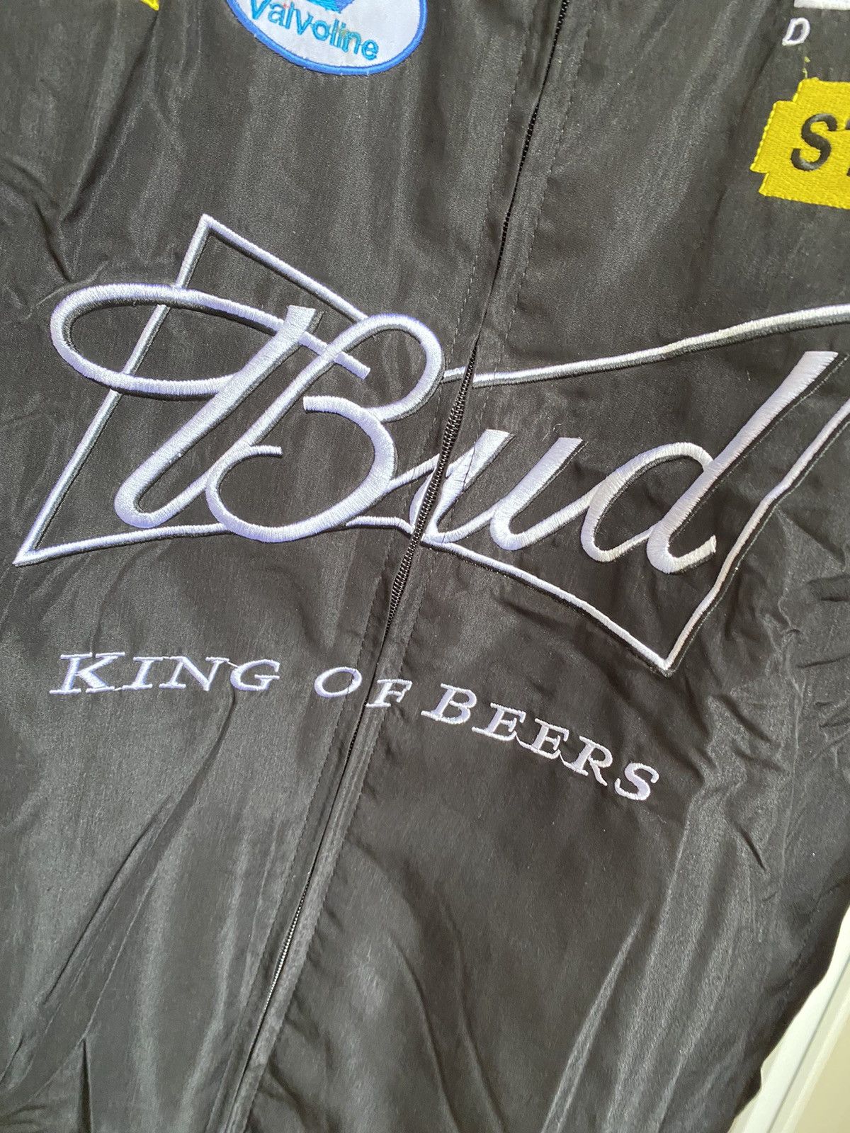 Budweiser Vintage Bud King Of Beers Racing Jacket Size US M / EU 48-50 / 2 - 7 Thumbnail