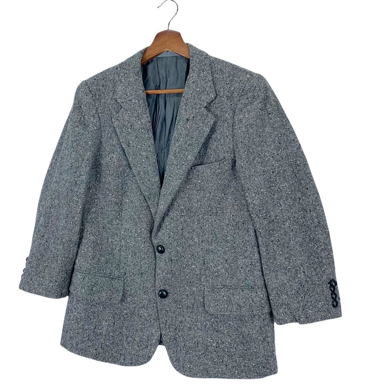 Burberry Vintage Burberry London Luxury Brand Wool Coat Blazer Size 36R - 2 Thumbnail