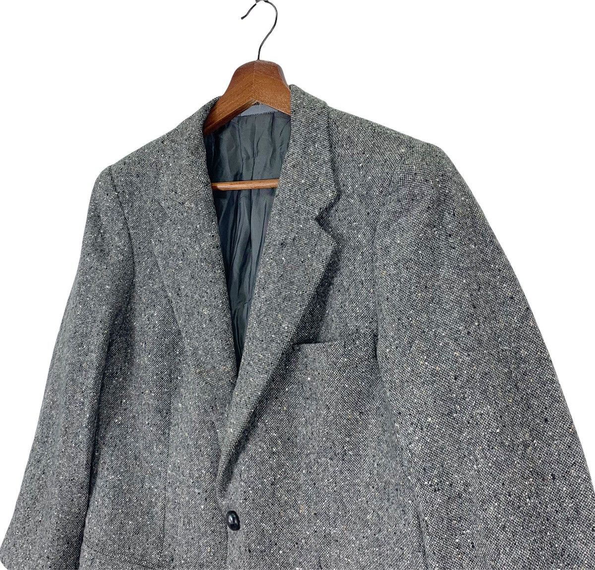 Burberry Vintage Burberry London Luxury Brand Wool Coat Blazer Size 36R - 4 Thumbnail