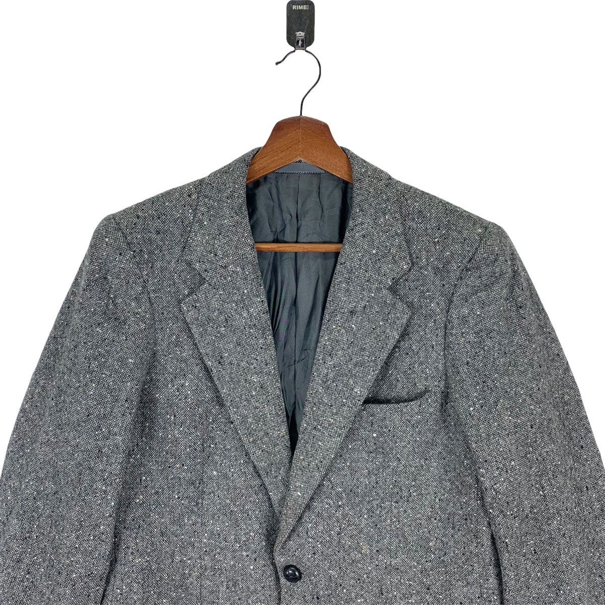 Burberry Vintage Burberry London Luxury Brand Wool Coat Blazer Size 36R - 3 Thumbnail