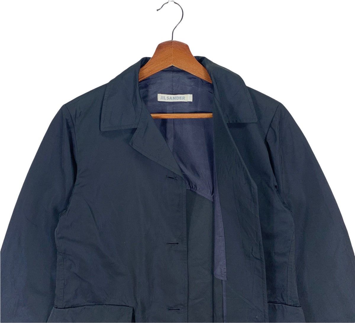 Designer × Fashion Victim × Jil Sander Vintage Jill Sander Germany Fashion Designer Coat Blazer Size 36S - 5 Thumbnail