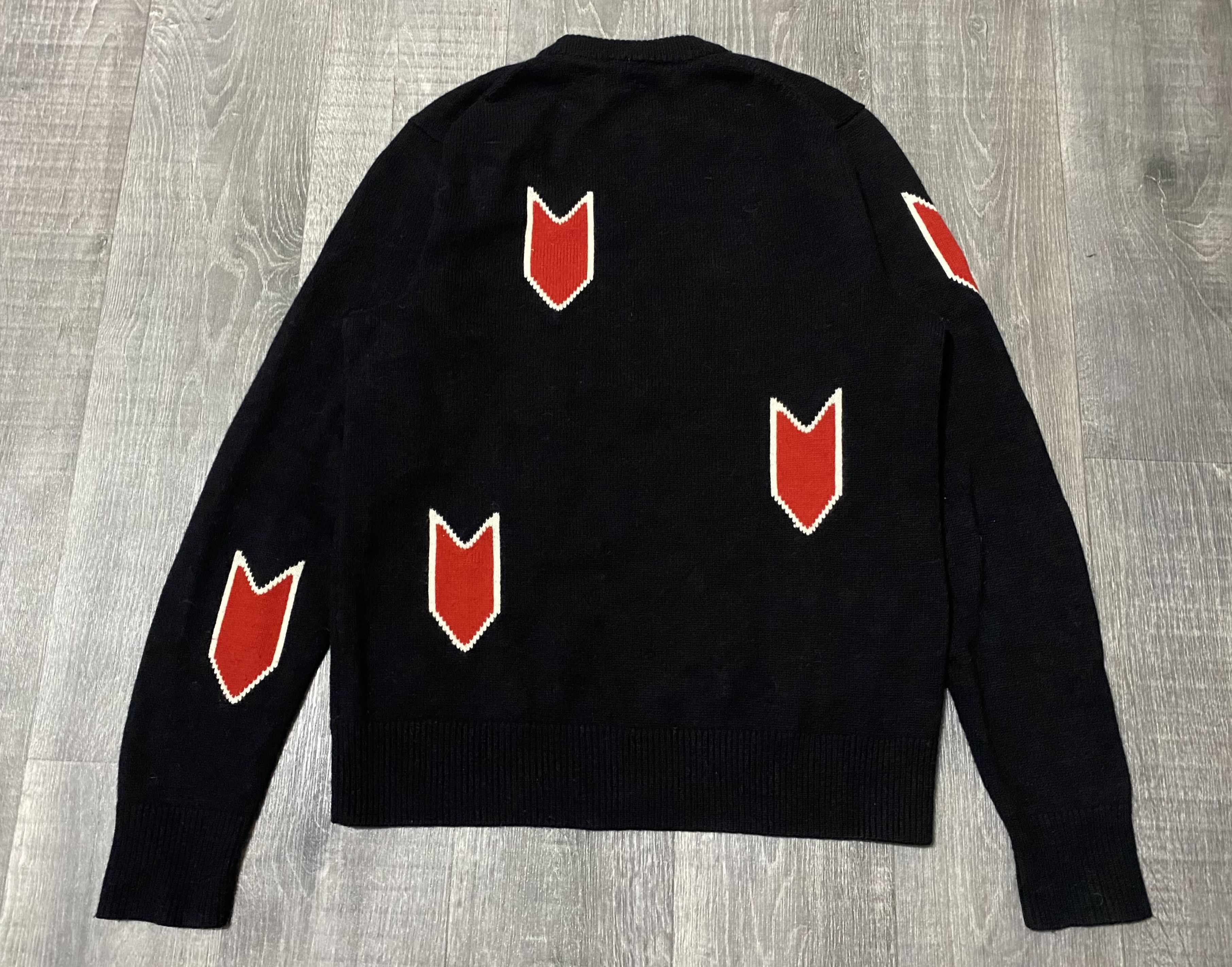 Rag & Bone Unisex Rag & Bone "Bombs" Thick Black Wool Sweater Size US M / EU 48-50 / 2 - 6 Thumbnail