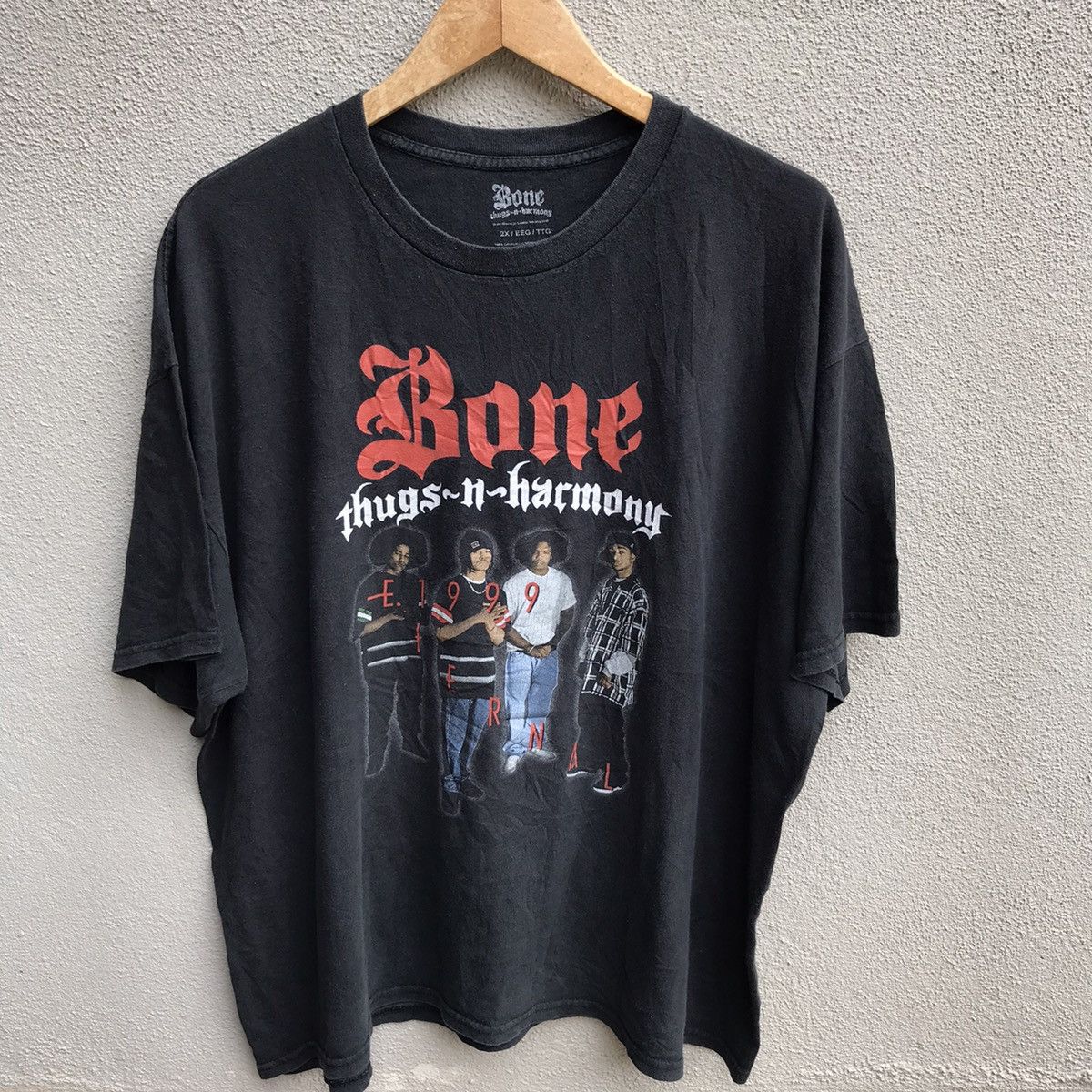 Rap Tees BONE THUGS N HARMONY rap tee hiphop Size US XXL / EU 58 / 5 - 2 Thumbnail