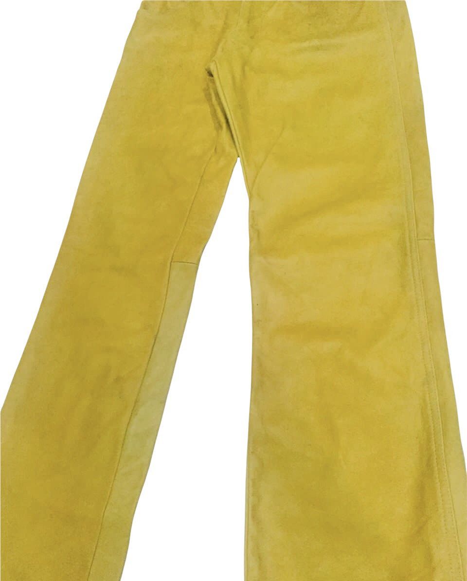 Genuine Leather × Johnbull × Vintage VTG John Bull Hide Stuff Trousers Leather Size US 31 - 3 Thumbnail