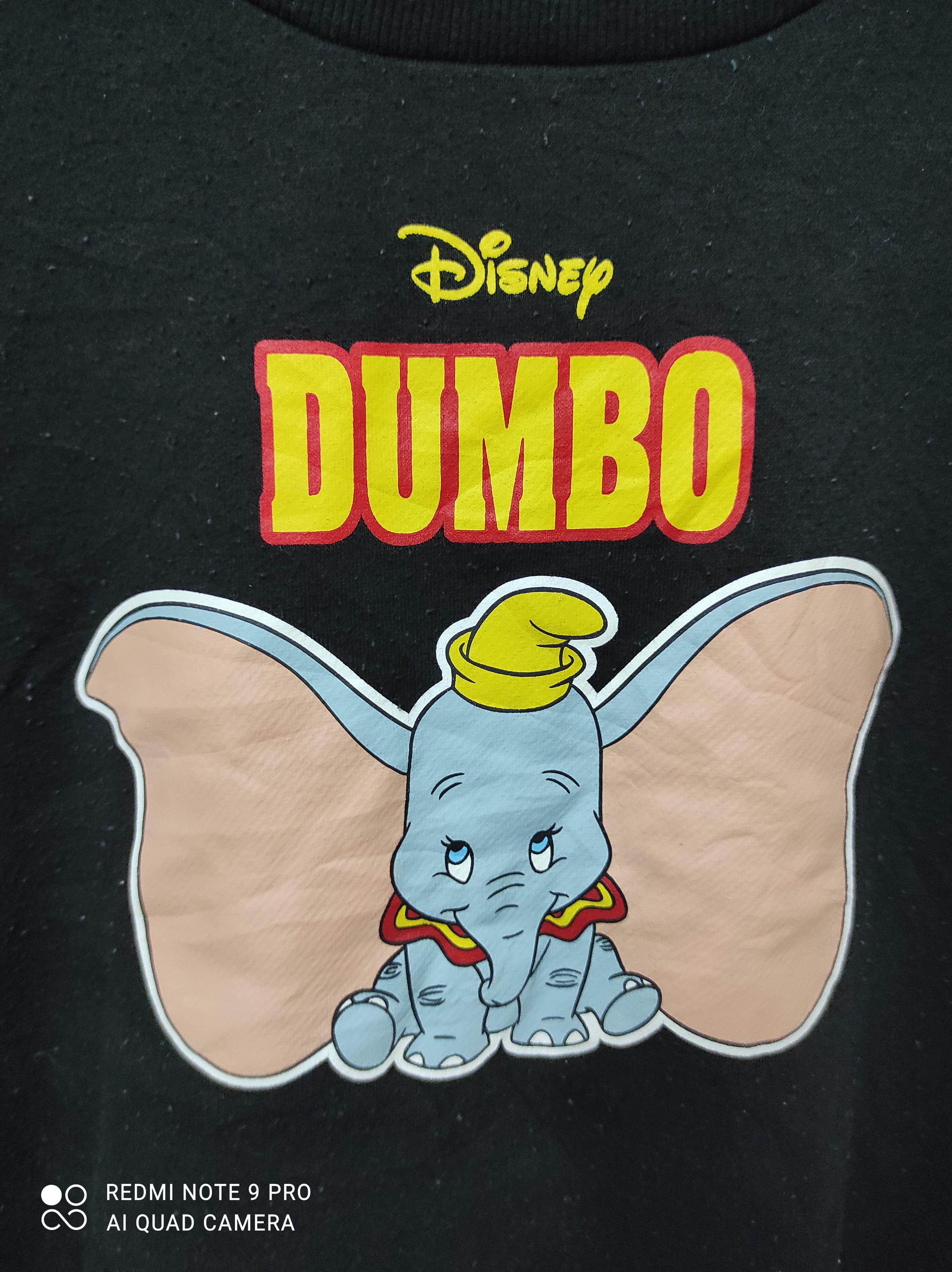 Disney Vintage Disney Cartoon Movie Dumbo Size US M / EU 48-50 / 2 - 3 Thumbnail