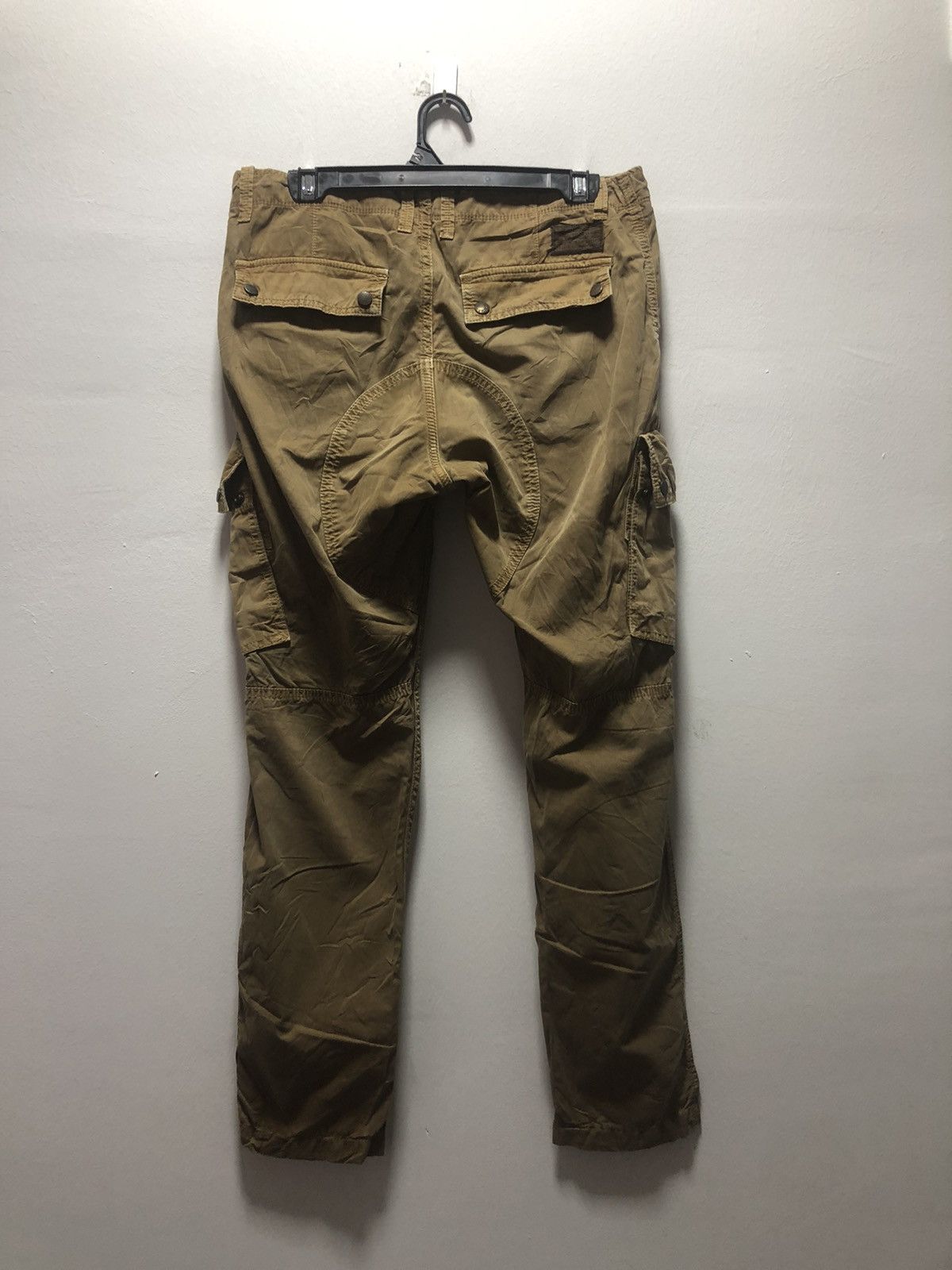 Diesel DIESEL Cargo Pants Phantom Regular Fit Size US 29 - 5 Thumbnail