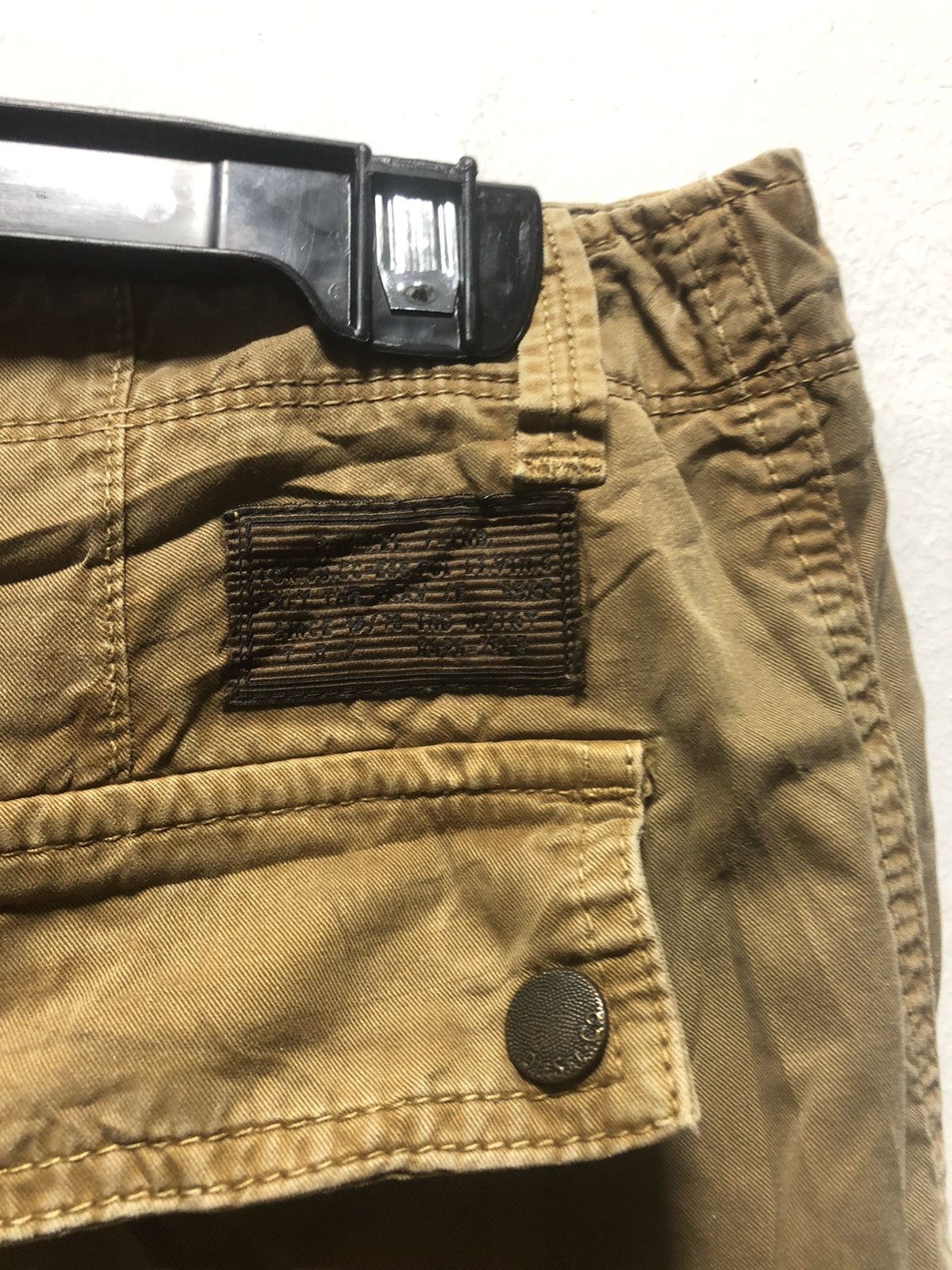 Diesel DIESEL Cargo Pants Phantom Regular Fit Size US 29 - 6 Thumbnail