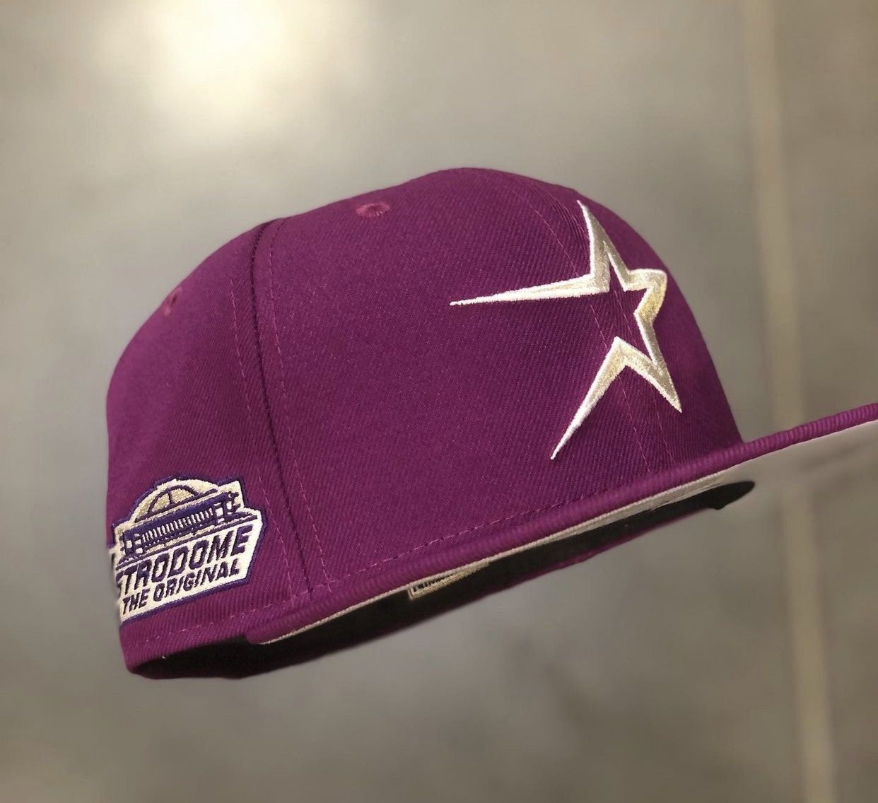 Selena Astros New Era Fitted Hat comes with 1 free mystery pin