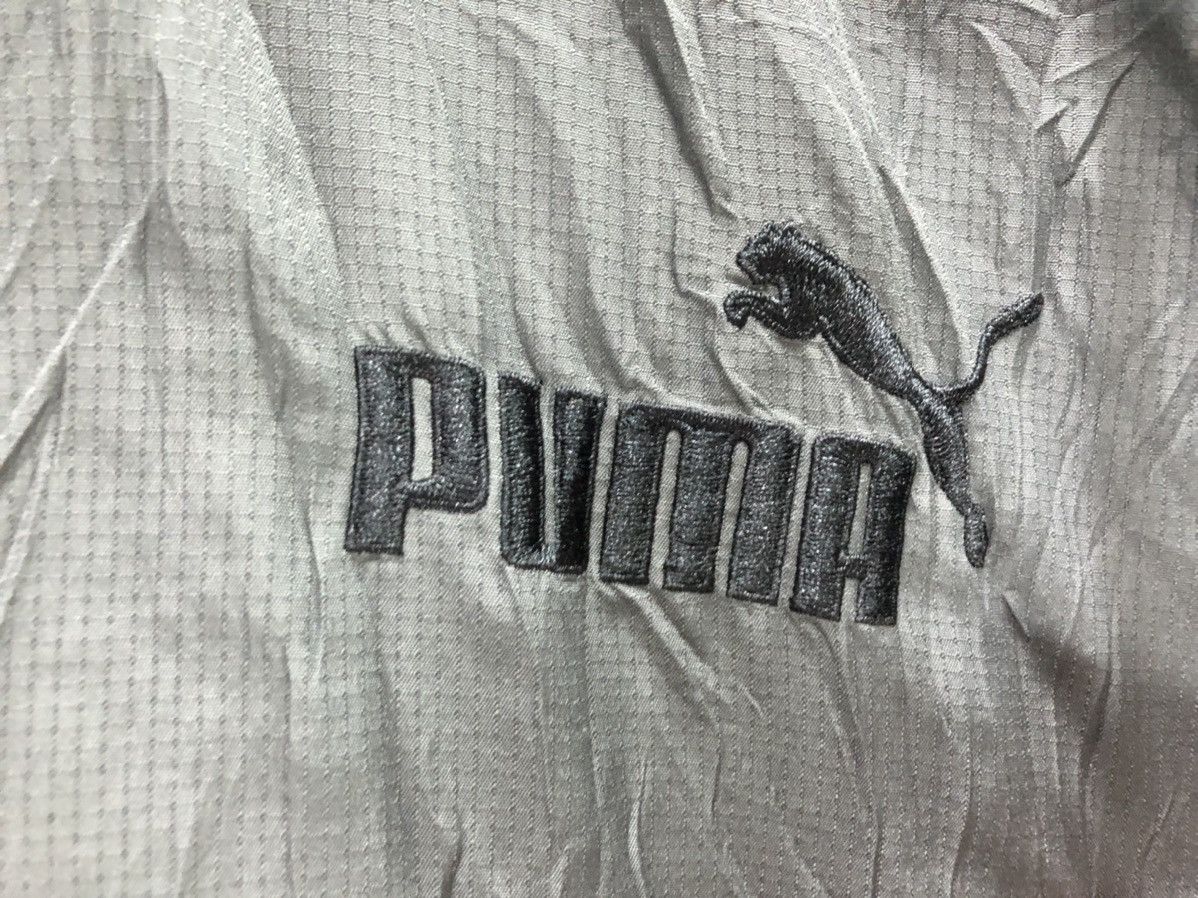 Vintage Puma Big Logo Long Hoodie Jacket