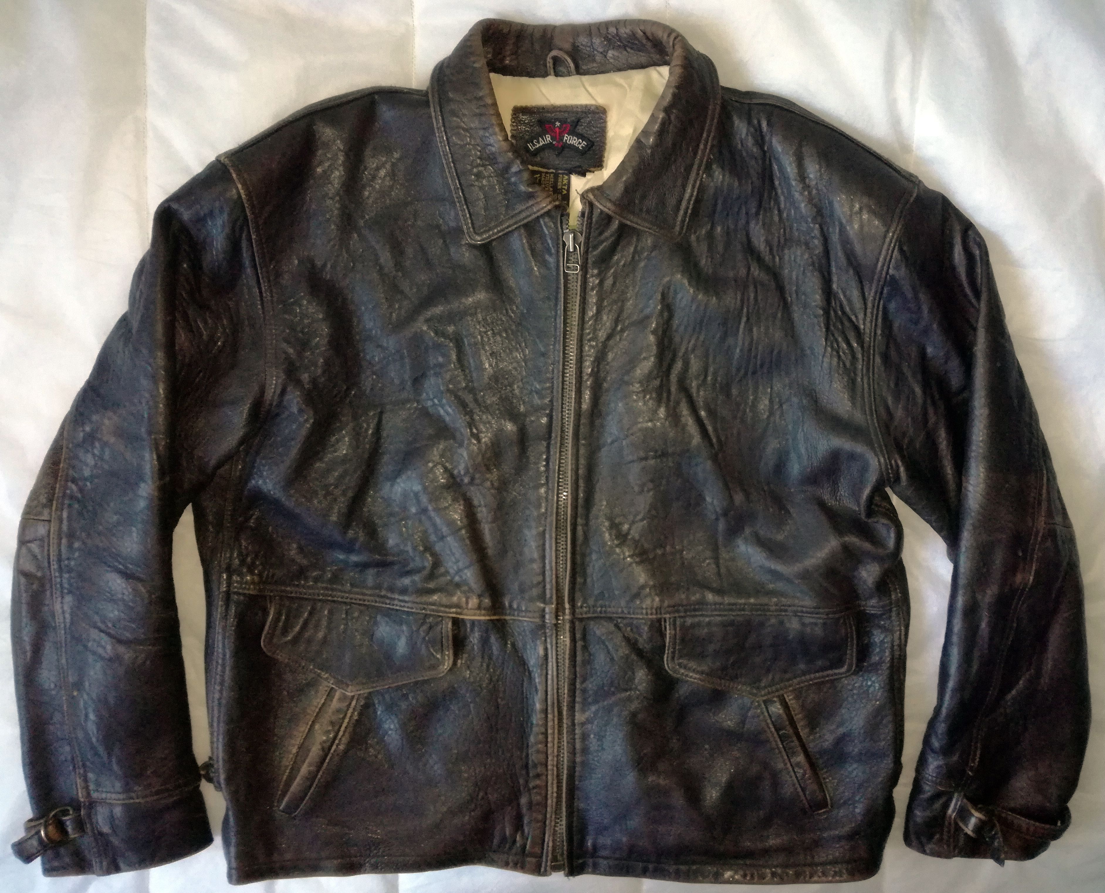 Wanted to post this Lamb Nappa Leather Bomber Jacket I