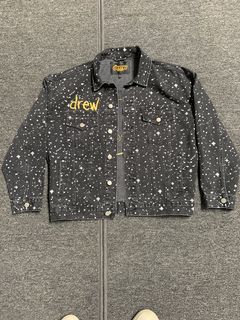 Justin Bieber Drew house starry night denim jacket | Grailed