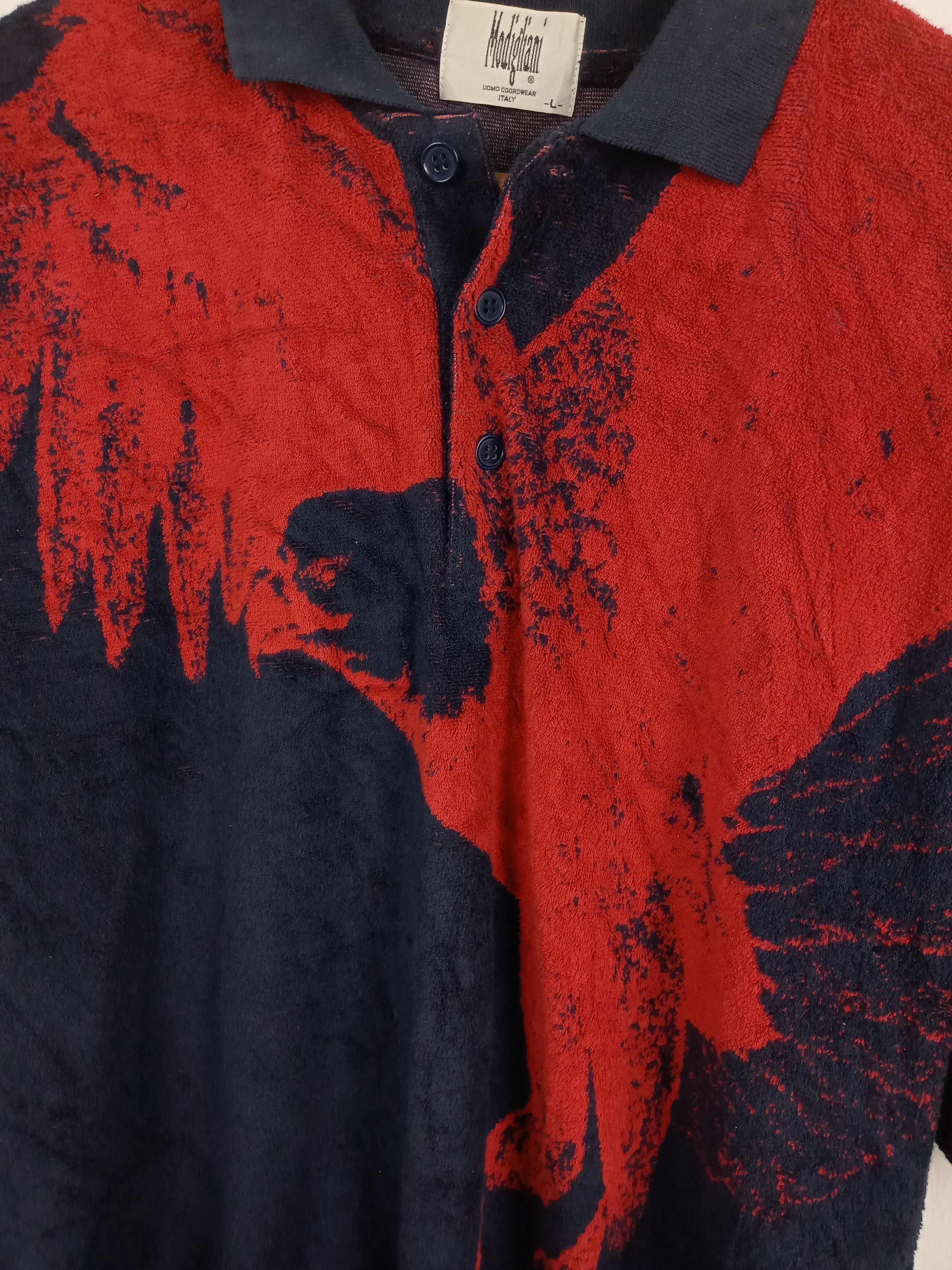 Designer Modigliani Polo Shirt Nice Design Size US L / EU 52-54 / 3 - 3 Thumbnail