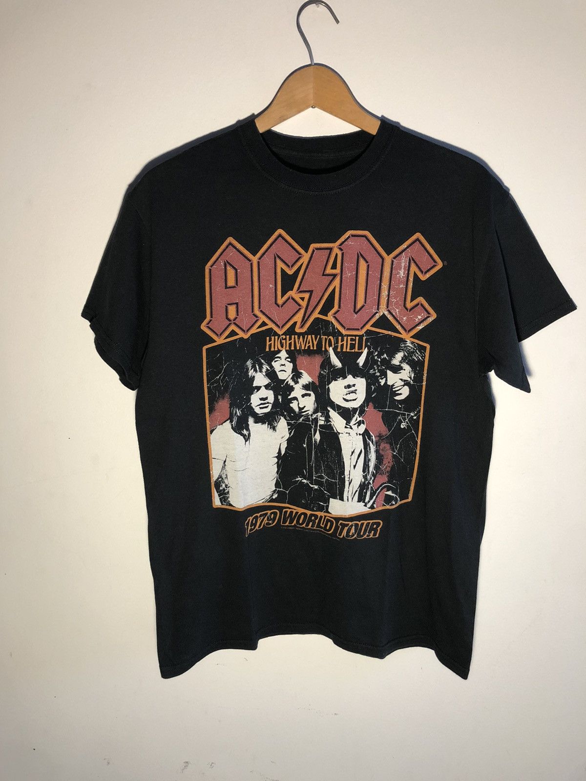 Band Tees × Rock T Shirt × Vintage Rare AC/DC Highway To Hell 1979 ...