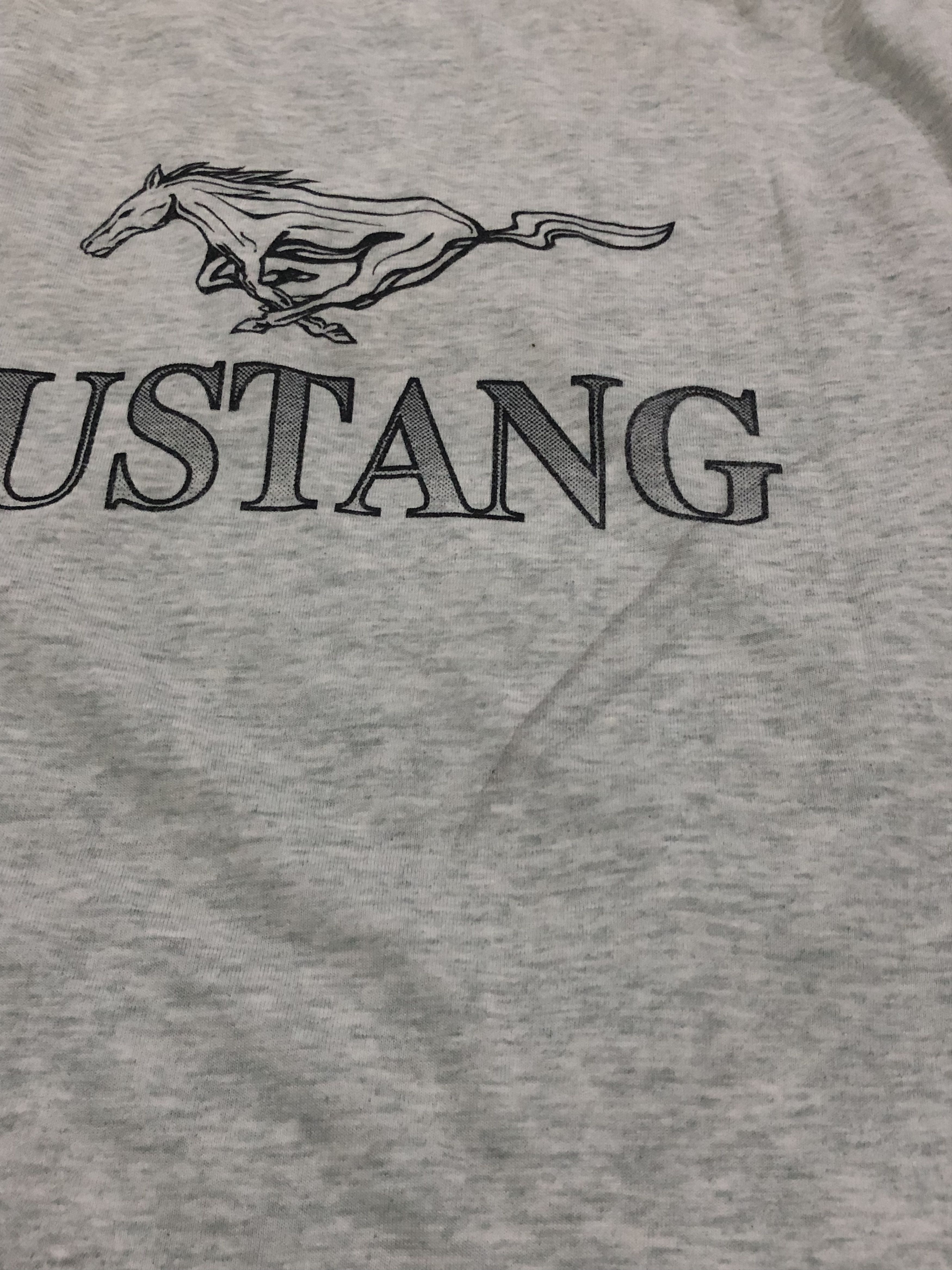 Ford × Mustang × Vintage Vintage Rare Ford Mustang Distressed/Very Worn Tshirt Size US L / EU 52-54 / 3 - 12 Thumbnail